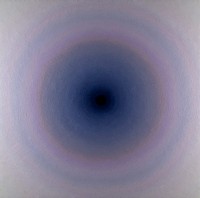 Lisa Bartleson, Sphere XXV, Mixed Media and Resin on Panel, 37 x 37 x 3 inches, 2011, BAR7