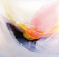 Bassmi, Isness 33, Mixed Media on Canvas, 48 x 48 inches, 2006