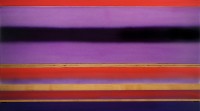 Casper Brindle, Purple Stratum, 29 x 59 x 2.5 inches, Acrylic, Wood, Resin, 2010, CBR3