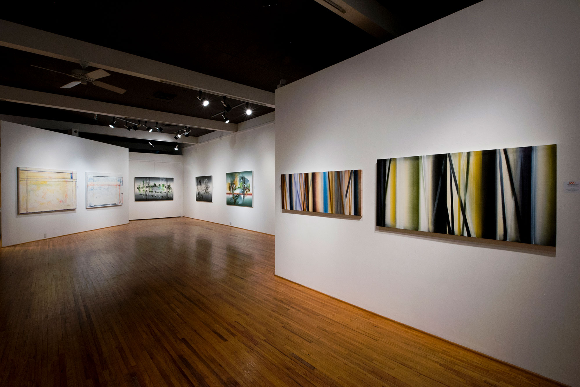 Abstract Diversity in Painting Installation